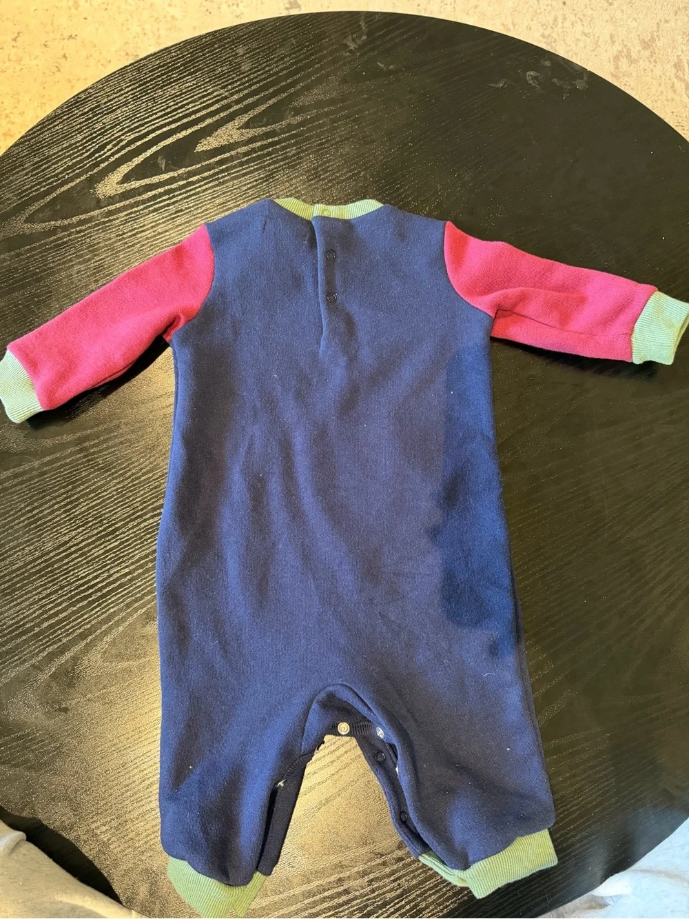 Ralph Lauren Colorblock Baby One-Piece Romper 6M